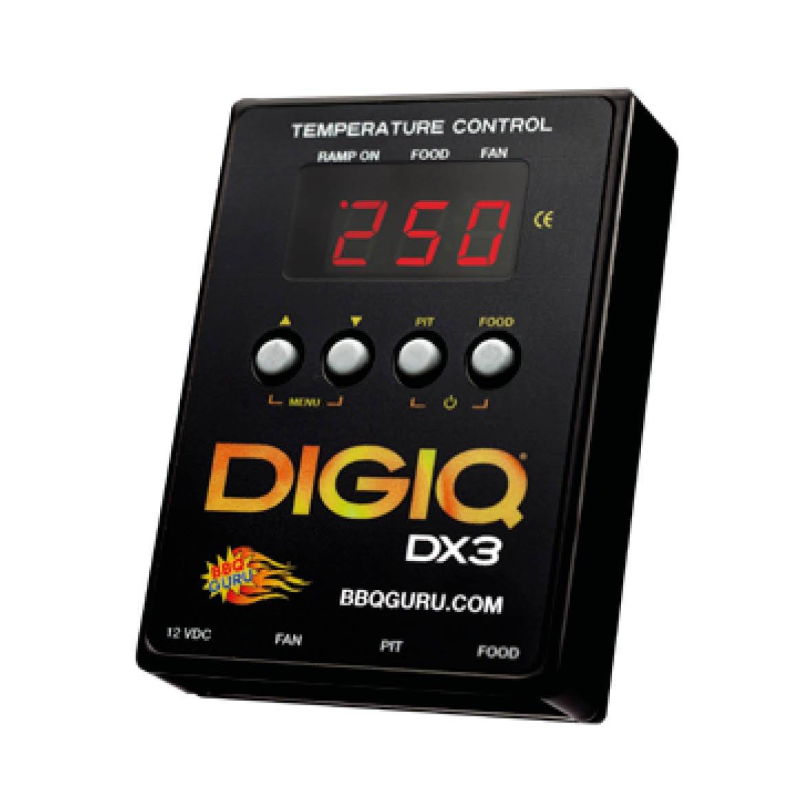 DigiQ DX3 BBQ Guru | Digitale temperatuurcontroller voor kamado