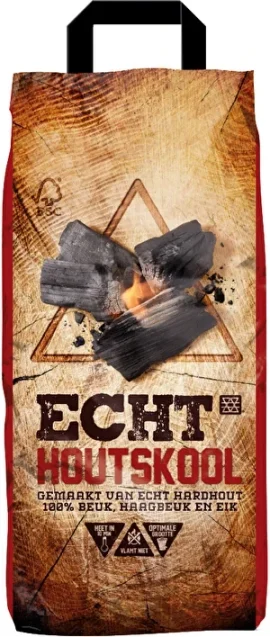 Echt Houtskool 2,5Kg