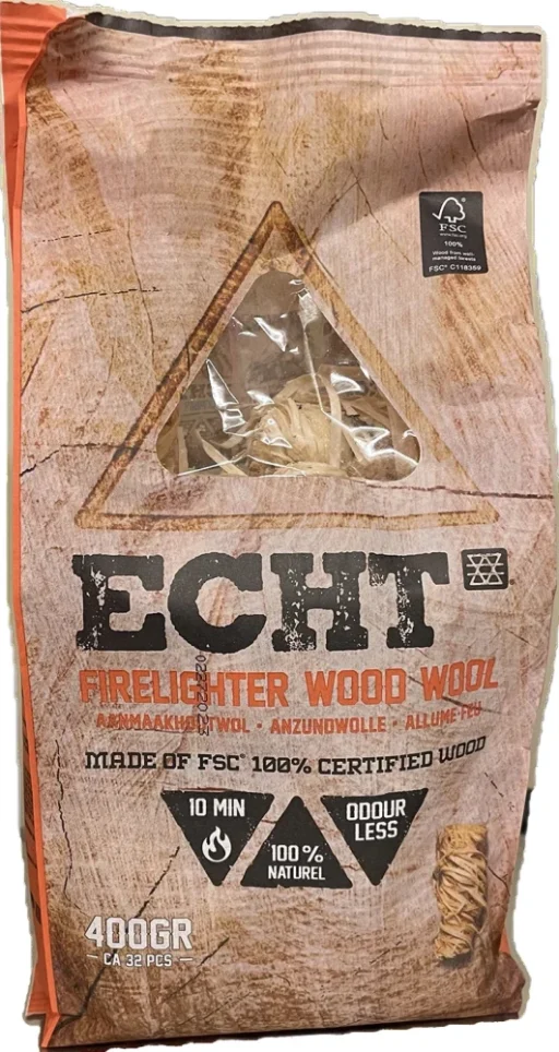 Echt Aanmaakwokkels 400Gram