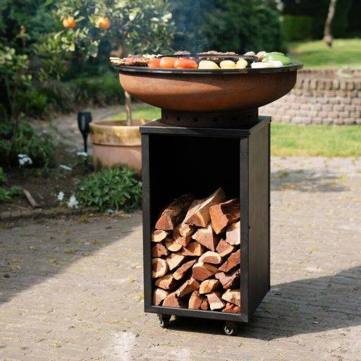 Plancha Grill Cortenstaal Blackline Camarada 2.0