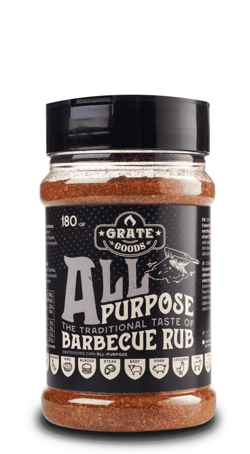 GRATE GOODS ALL PURPOSE BBQ RUB 180 GR