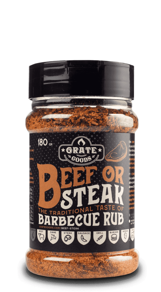 GRATE GOODS BEEF OR STEAK BBQ RUB 180 GR
