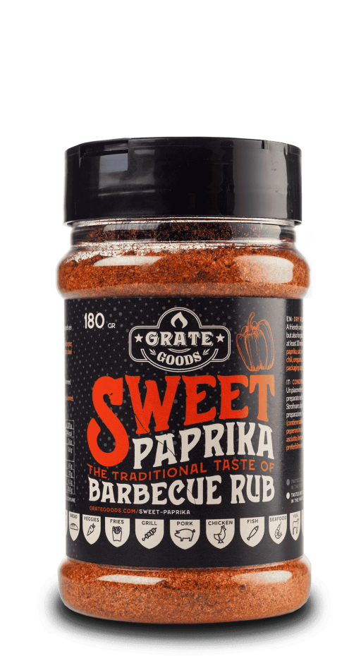GRATE GOODS SWEET PAPRIKA BBQ RUB 180 GR
