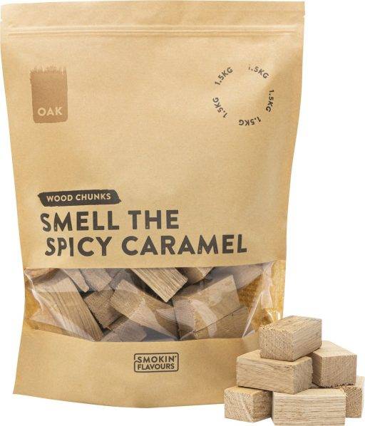 Smokin’ Flavours rookchunks eik 1,5kg
