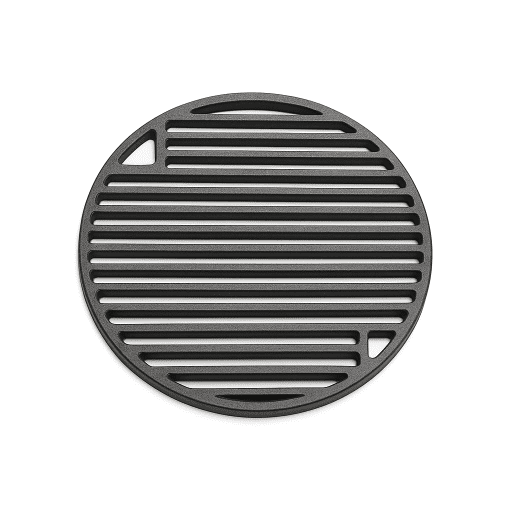 Compact Gietijzeren Rooster – rond gietijzeren grillrooster voor BestCharcoal Kamado Compact.