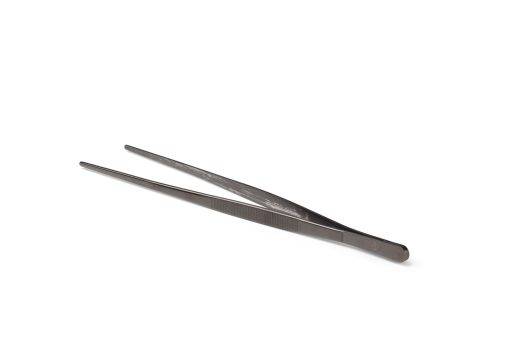 BestCharcoal Pincet Recht 30 cm – roestvrijstalen Japanse barbecuepincet voor Shichirin en Kamado.