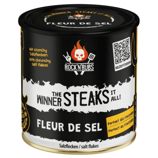 Rock ‘n’ Rubs The Winner Steaks It All Fleur de Sel 180g