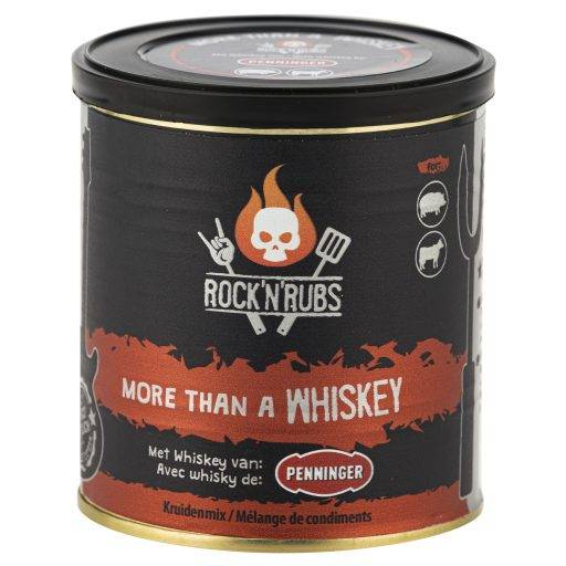 Rock ‘n’ Rubs More than a Whisky – kruidige BBQ rub met whiskey voor spareribs en pulled pork.