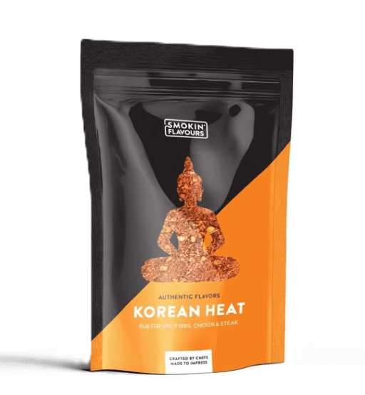 Flavours Korean Heat – pittige BBQ rub met chili, sesam en knoflook voor kip, steak en ribs.