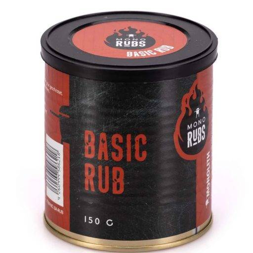 Basis Rub – kruidenmix met zout, peper, chili en citroen voor vlees, vis en groenten.