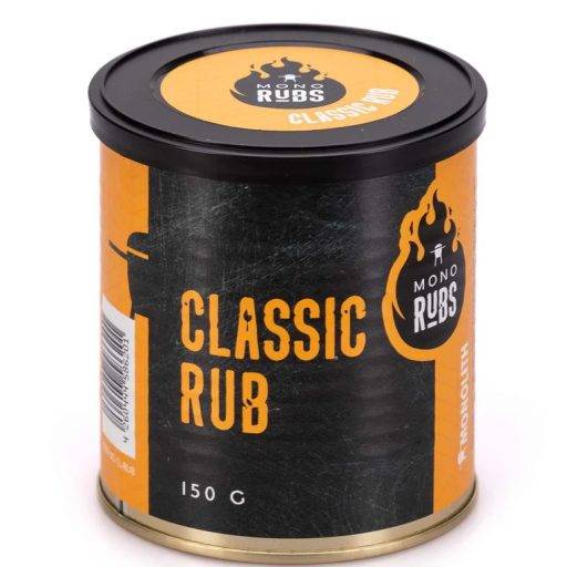 Classic Rub – kruidige BBQ rub met paprika, peper en knoflook voor vlees, kip en pulled pork.