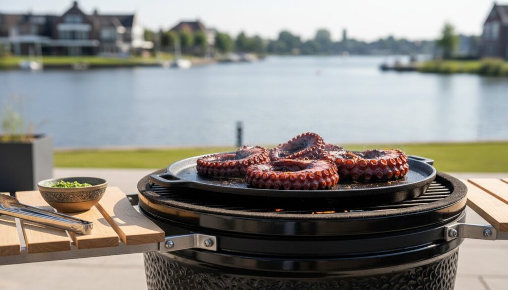 Pulpo grillen op de Kamado: De ultieme gids voor malse octopus
