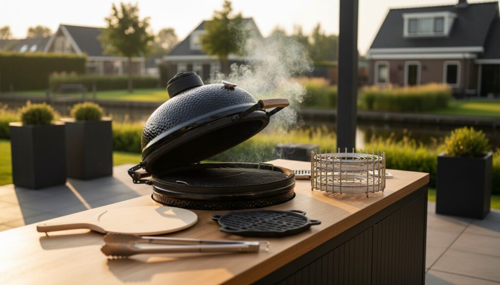 Kamado Accessoires: De Ultieme Gids met Onmisbare 'Goeiedingen'