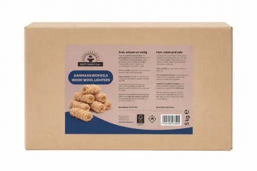 BestCharcoal Aanmaakwokkels FSC 5 kg