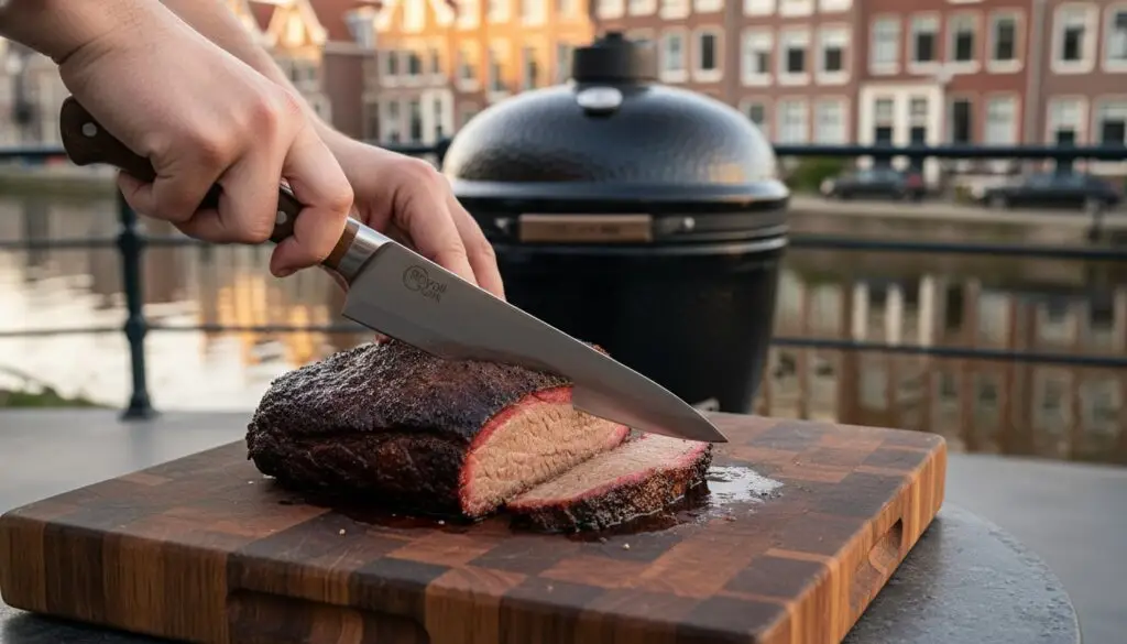 Vlees snijden als een professional: de ultieme gids voor de kamado-chef