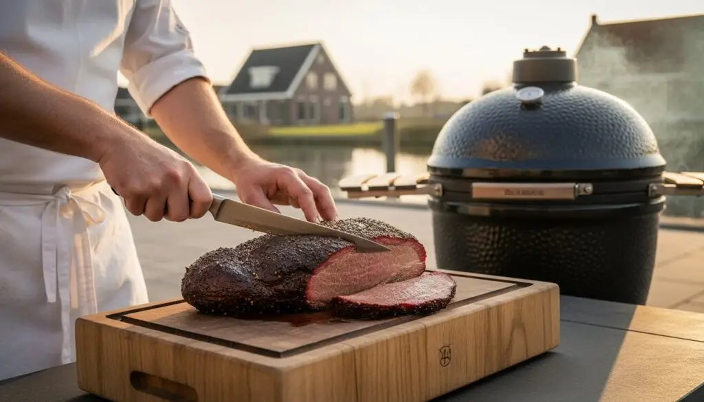 Brisket Roken op je Kamado: De Ultieme Gids voor een Perfect Resultaat