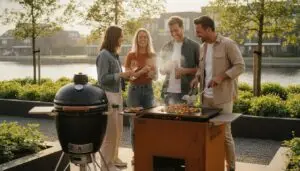 De kunst van gezelligheid rond de bbq: waarom we massaal naar buiten trekken