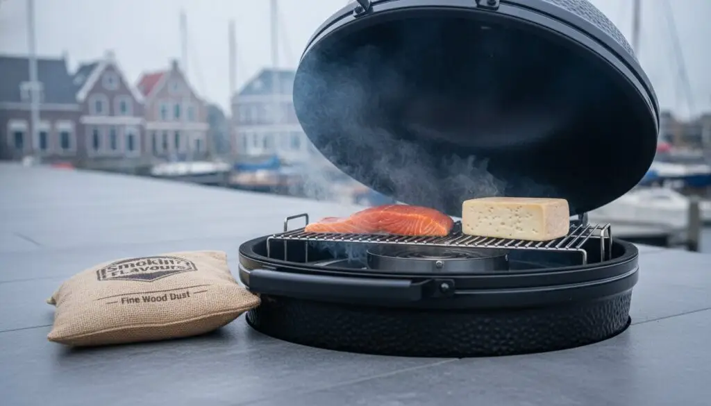 Koud roken in de kamado: zo krijg je de perfecte smaak zonder garing