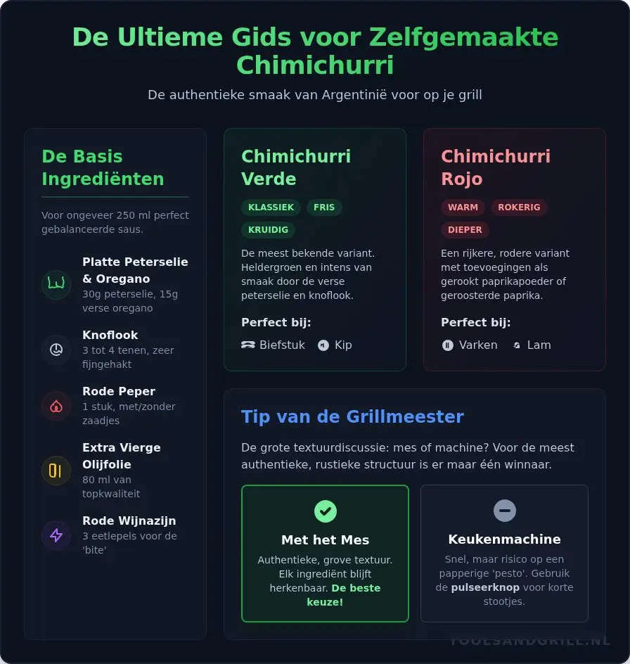 Zelf Chimichurri Maken: Hét Recept voor bij Jouw Perfecte Steak op de BBQ