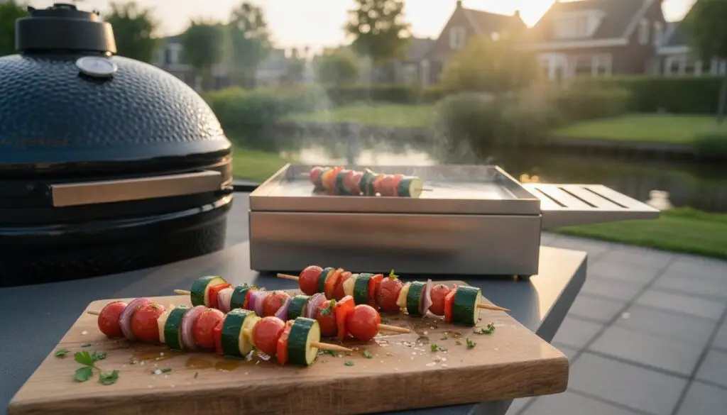 Gegrilde groenten spiesjes op de bbq: de gids voor een krokante bite