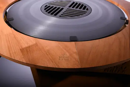 Royal Grill - Mesa Ring Plancha 80 cm – Houten Omranding