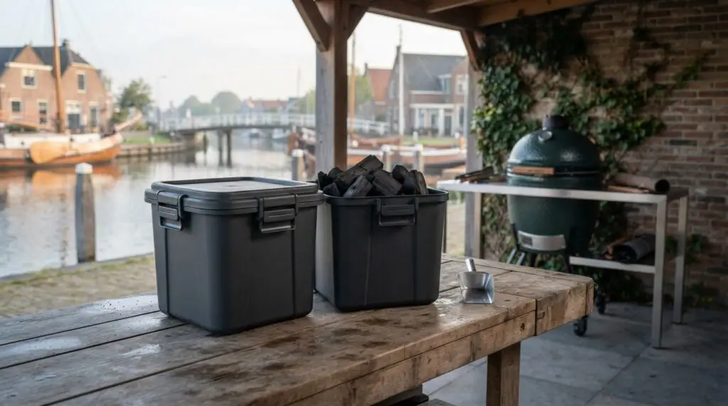 Houtskool bewaren: zo houd je jouw kolen kurkdroog