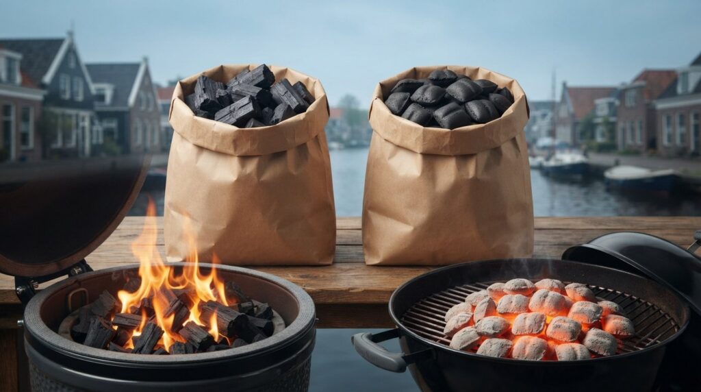 Houtskool vs briketten: welke brandstof kies je voor jouw bbq?