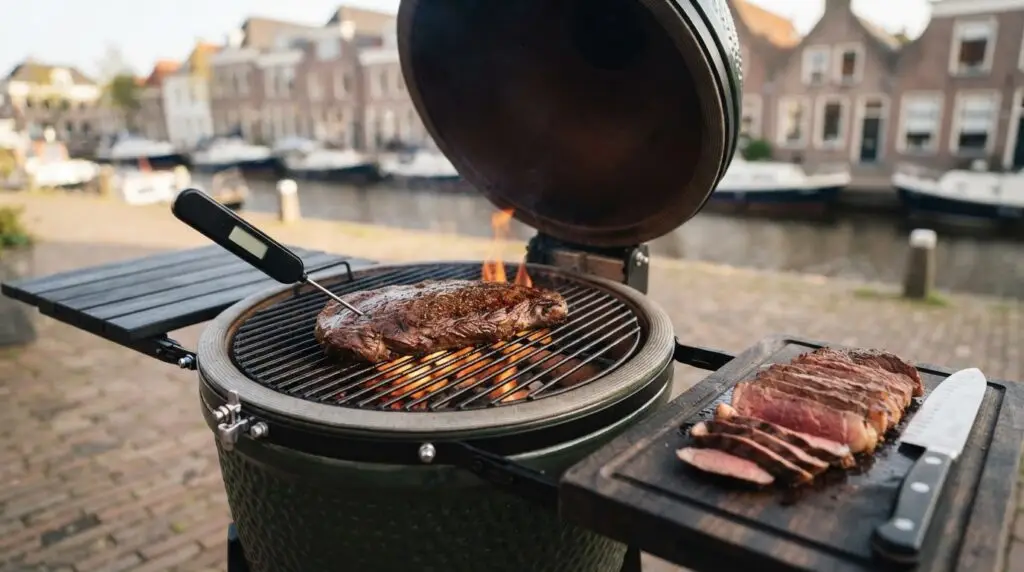 Bavette kamado: zo grill je het vlees sappig en vol smaak