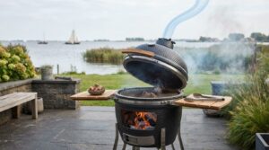 Rook uit de bovenkant van mijn kamado: zo krijg je schone blauwe rook